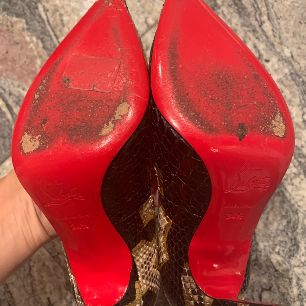 Christian Louboutin Python - image 5